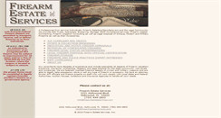 Desktop Screenshot of firearmestateservices.com